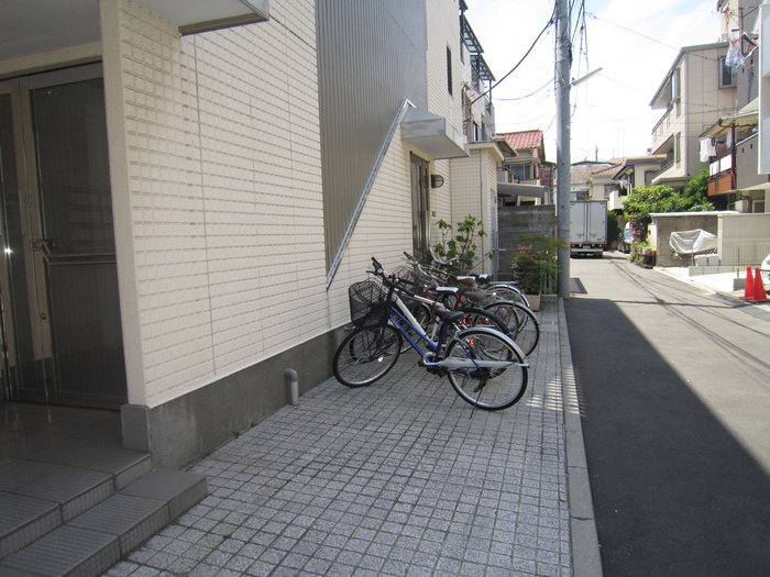 Other. Place for storing bicycles