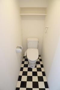 Toilet. Hot water cleaning function with toilet seat