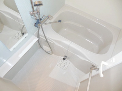 Bath. With convenient bathroom dryer and there on a rainy day