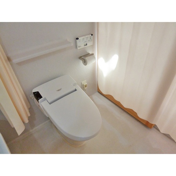 Toilet. With Washlet