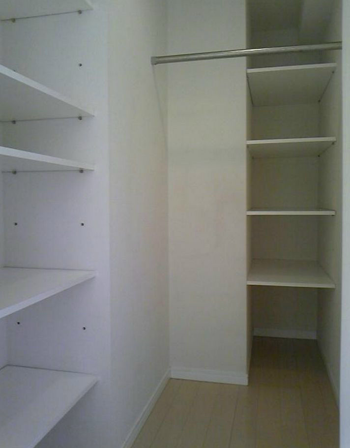 Receipt. Plenty of houses in the walk-in closet