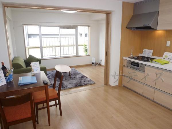 Living. Clean room in the new renovation already