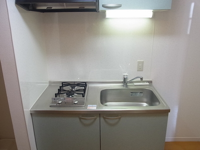 Kitchen. Two-burner gas stove with system K