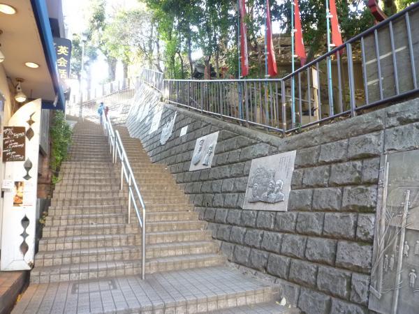 Streets around. Magome 300m until the road of Bunshi village stroll