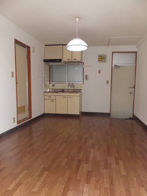 Living and room. Western-style (8.6 quire) Spread of 1R ☆ Air-conditioned