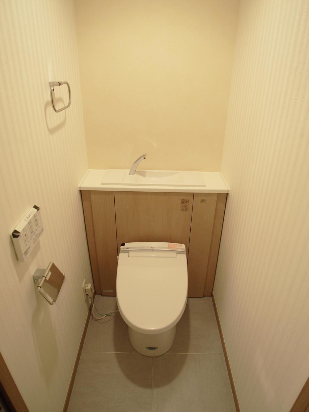 Toilet. Adopt those that hand washing and storage has become integral.