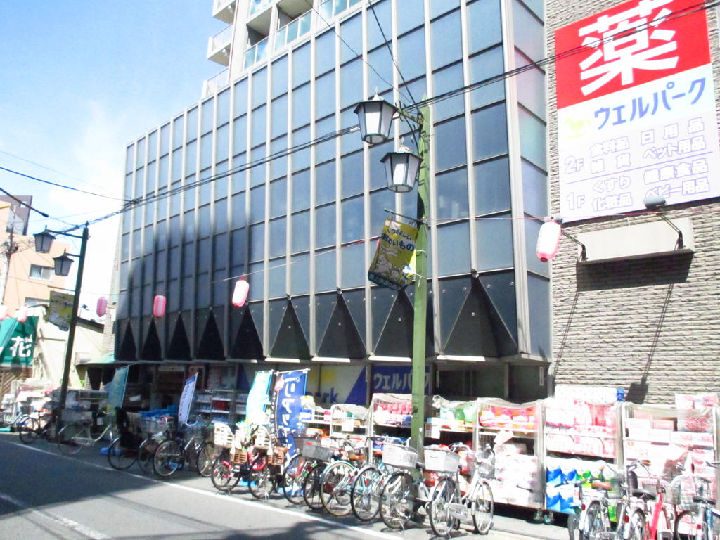 Dorakkusutoa. 327m until well Park Ikegami shop (drugstore)