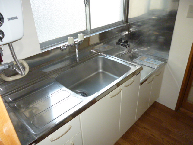 Kitchen. You can gas stove installation. Yes window.