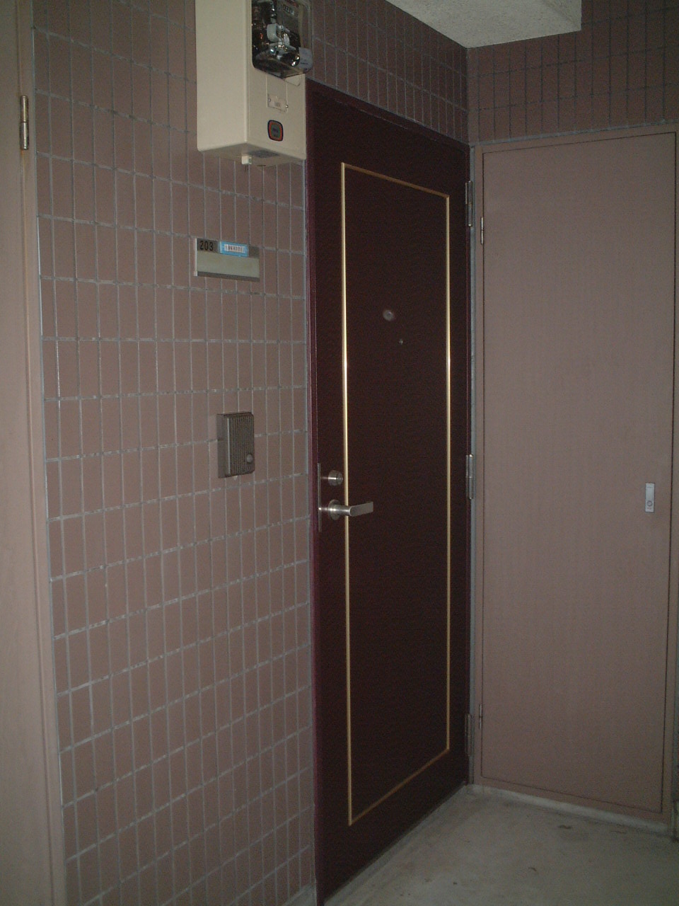 Entrance. Innermost room