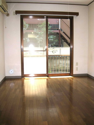 Living and room. Sunny