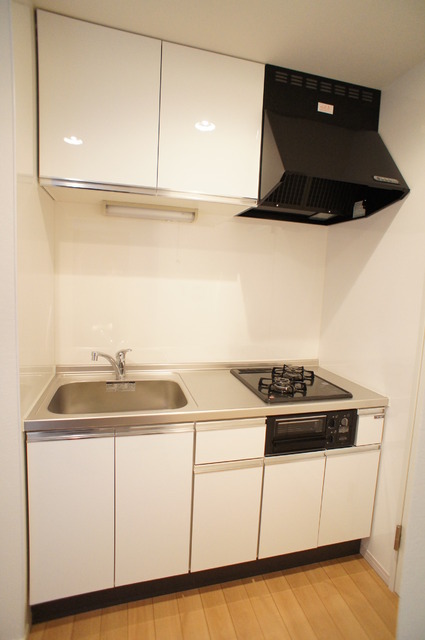 Kitchen. System kitchen with grill ☆