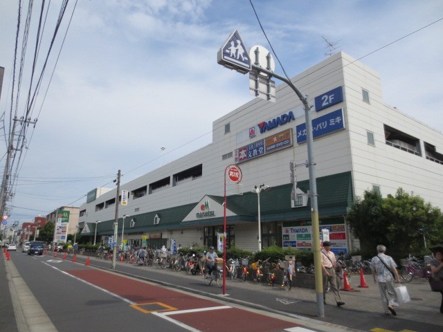 Home center. Yamada Denki Tecc Land Ota Kojiya store up (home improvement) 1046m
