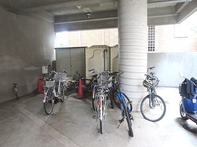 Other common areas. Bicycle-parking space