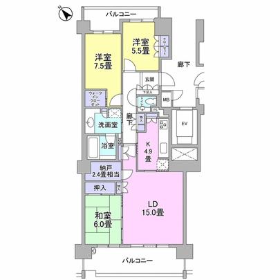 Floor plan. View sunshine good it is because of the 12 floor.