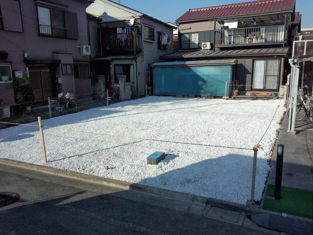 Local land photo. Local (September 2013) for shooting the front road south road, Sunny !!