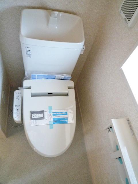 Toilet. Example of construction