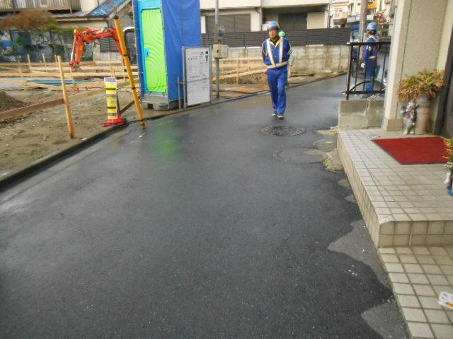 Local photos, including front road. H25.11.01 local