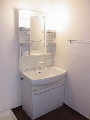 Washroom. Independent wash basin