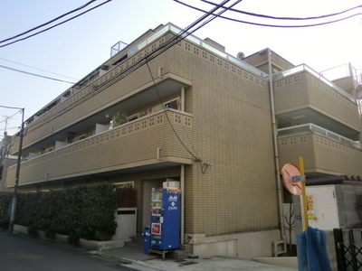 Building appearance. Sunny