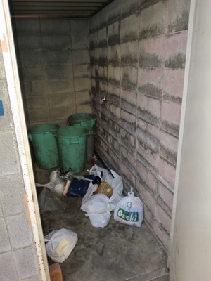 Other. On-site trash Storage