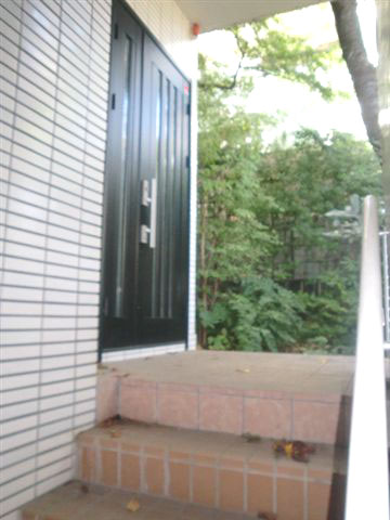 Entrance. entrance outside