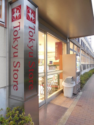 Supermarket. Tokyu Store Chain to (super) 450m