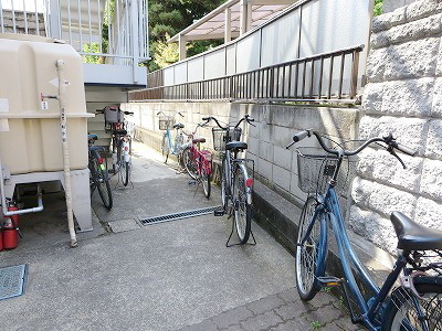 Other common areas. Bicycle-parking space