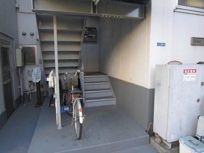 Entrance. Building entrance