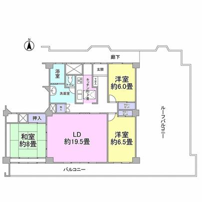 Floor plan. It is currently empty room.