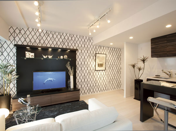 Living.  [living ・ dining] (Which was the D-type model room shooting (February 2013), Some optional specifications (paid ・ Application deadline Mu) are included. )