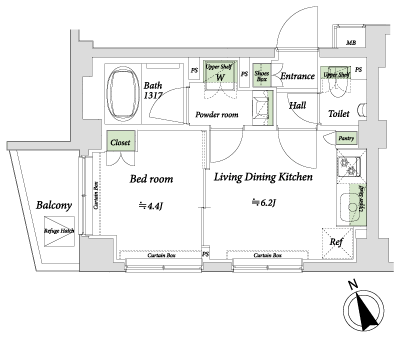 Floor: 1LDK, occupied area: 28.85 sq m, Price: 27,900,000 yen, now on sale