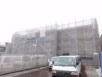 Building appearance. New construction Asahi Kasei Hastings Belle Maison