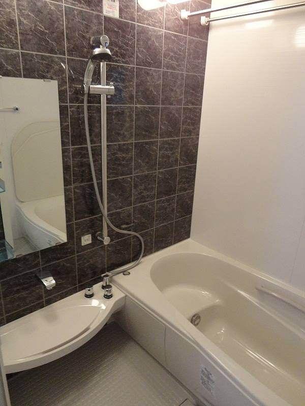 Bathroom. Example of construction