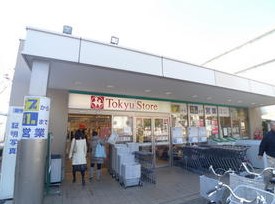 Supermarket. Tokyu 640m to the hospital (Super)