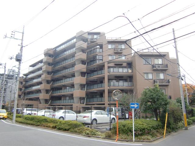 Local appearance photo. January 1996 Built, Appearance with a profound feeling of tiled! Management system good (Tokyu community management)