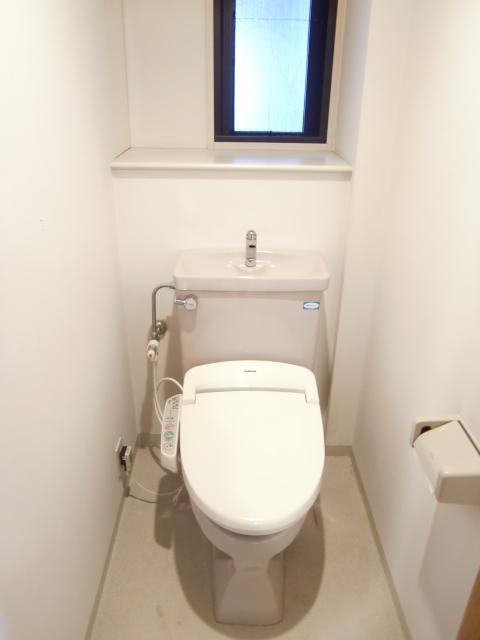 Toilet. Toilet (window there)