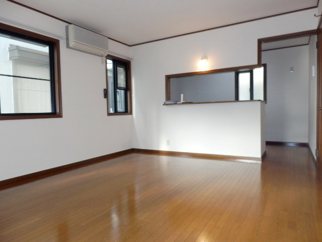 Living and room. Spacious living-dining