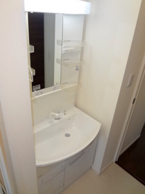 Washroom. Independent wash basin