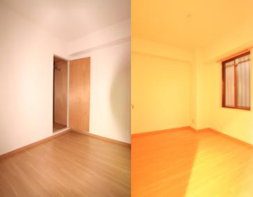 Living and room. Interior before Another room reference photograph