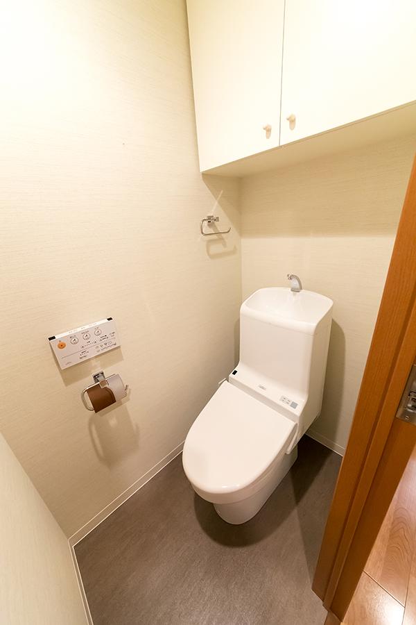 Toilet. Toilet new exchange with TOTO made cleaning toilet seat