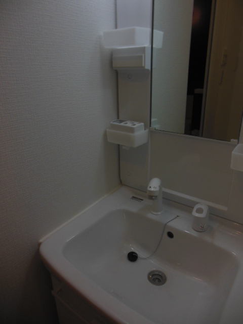 Washroom. Independent wash basin