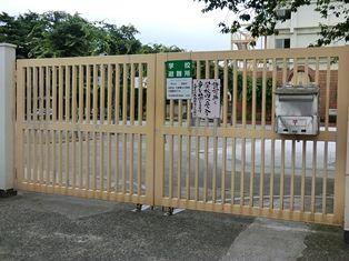 Streets around. ~ Enhancement of the surrounding environment ~  Ota Ward Omori first junior high school