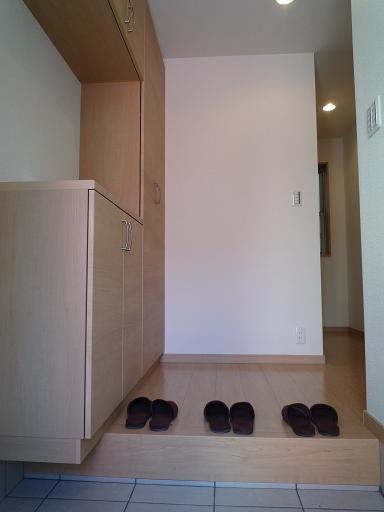 Entrance. Entrance with storage