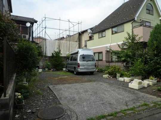 Local land photo. Local 1 ・ I parked that car, I will leave up to the time of delivery. 