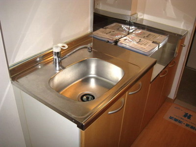 Kitchen. Recommended for two-burner stove corresponding self-catering school