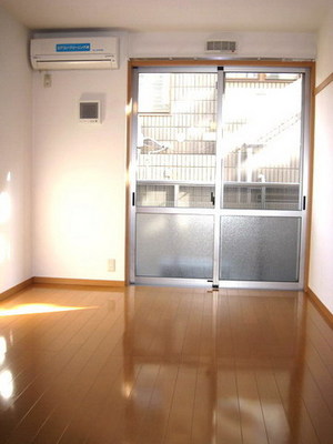 Living and room. Bright indoor course flooring