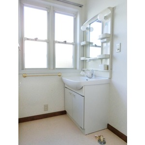 Washroom. Separate vanity