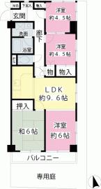 Floor plan. 4LDK, Price 26,900,000 yen, Occupied area 69.12 sq m