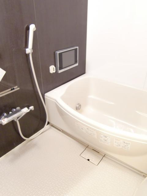 Bathroom. In bathroom, TV jewels!