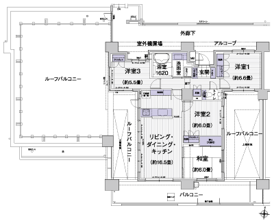 Floor: 4LDK, the area occupied: 88.8 sq m